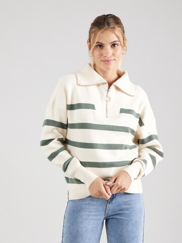 VERO MODA Pullover 'SABA' in Beige: predná strana