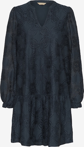 CULTURE Jurk 'Indeo Olu' in Blauw: voorkant