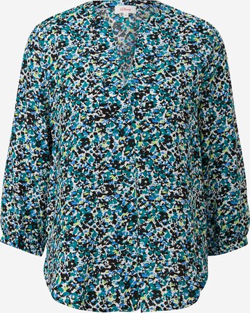 s.Oliver Blouse in Zwart: voorkant