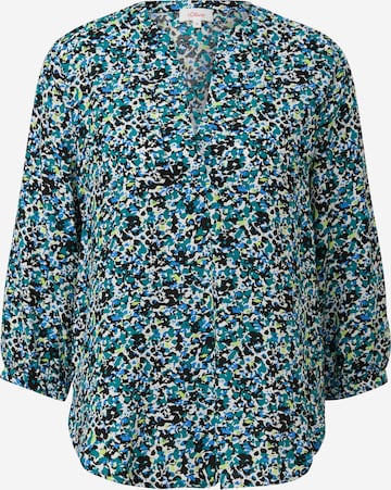 s.Oliver Blouse in Zwart: voorkant