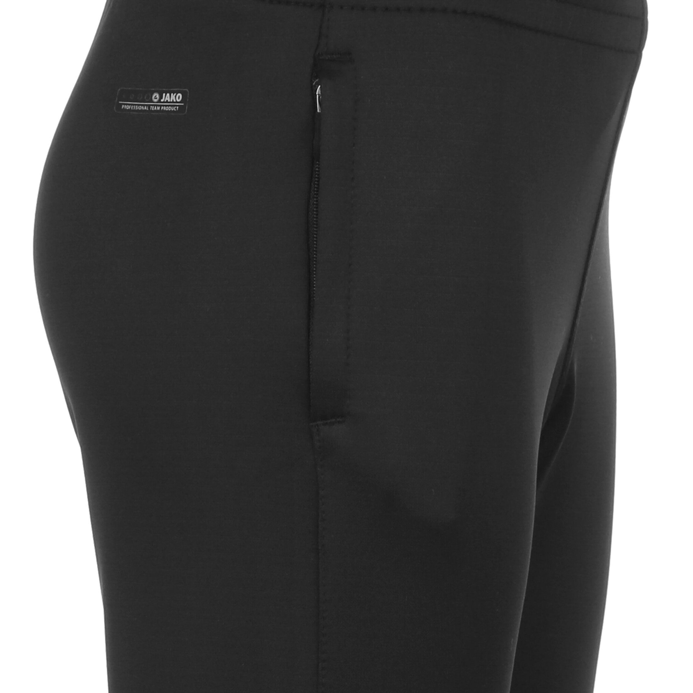 JAKO Slimfit Sporthose in Schwarz
