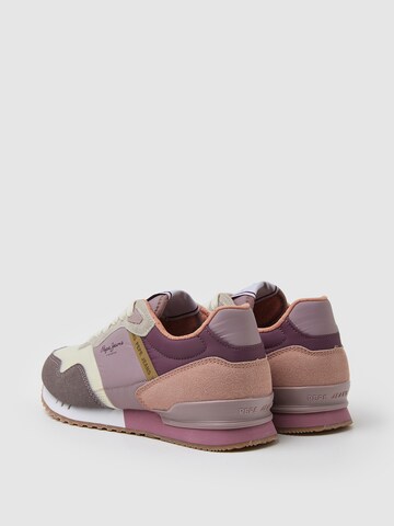 Pepe Jeans Platform trainers 'London' in Purple