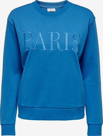 JDY Sweatshirt in Blue: front