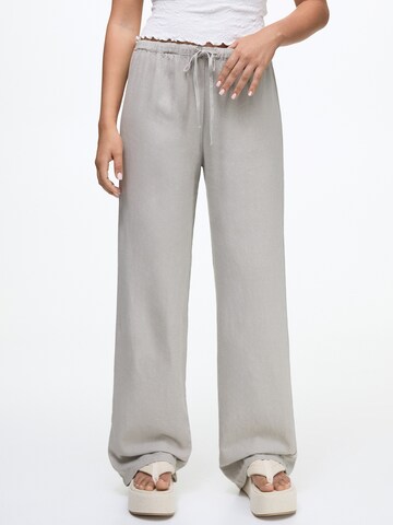 Pull&Bear regular Bukser i grå: forside