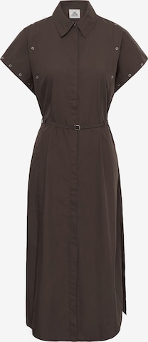 KAREN BY SIMONSEN Kleid 'KBVicky' in Braun: Vorderseite