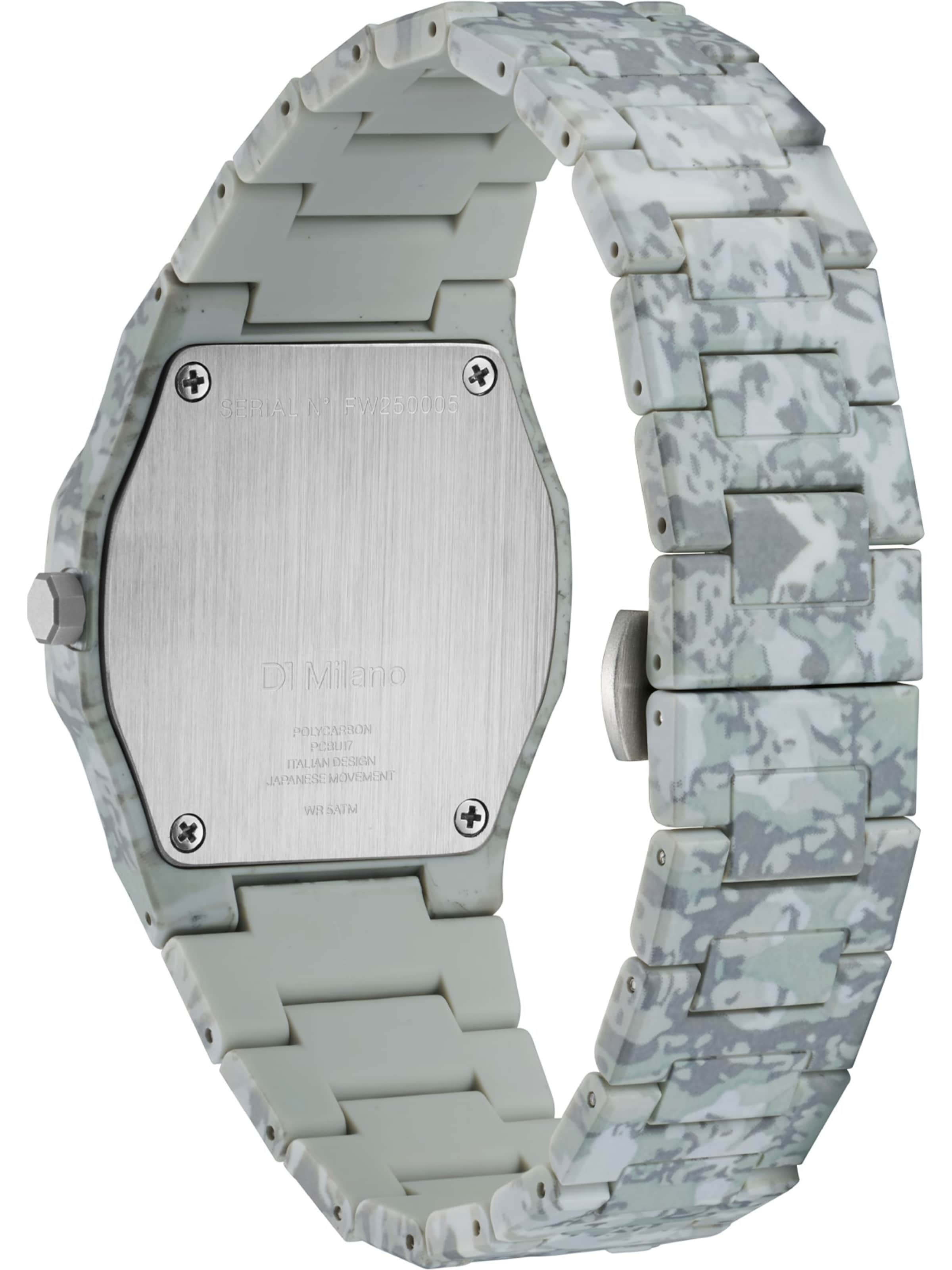 D1 Milano Analog Watch 'PCBJ39' in Green