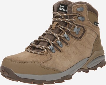 JACK WOLFSKIN Boots 'Refugio' σε καφέ: μπροστά