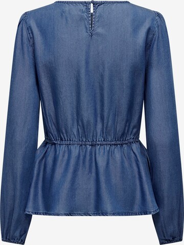 ONLY Bluse 'PEMA METTE' in Blau