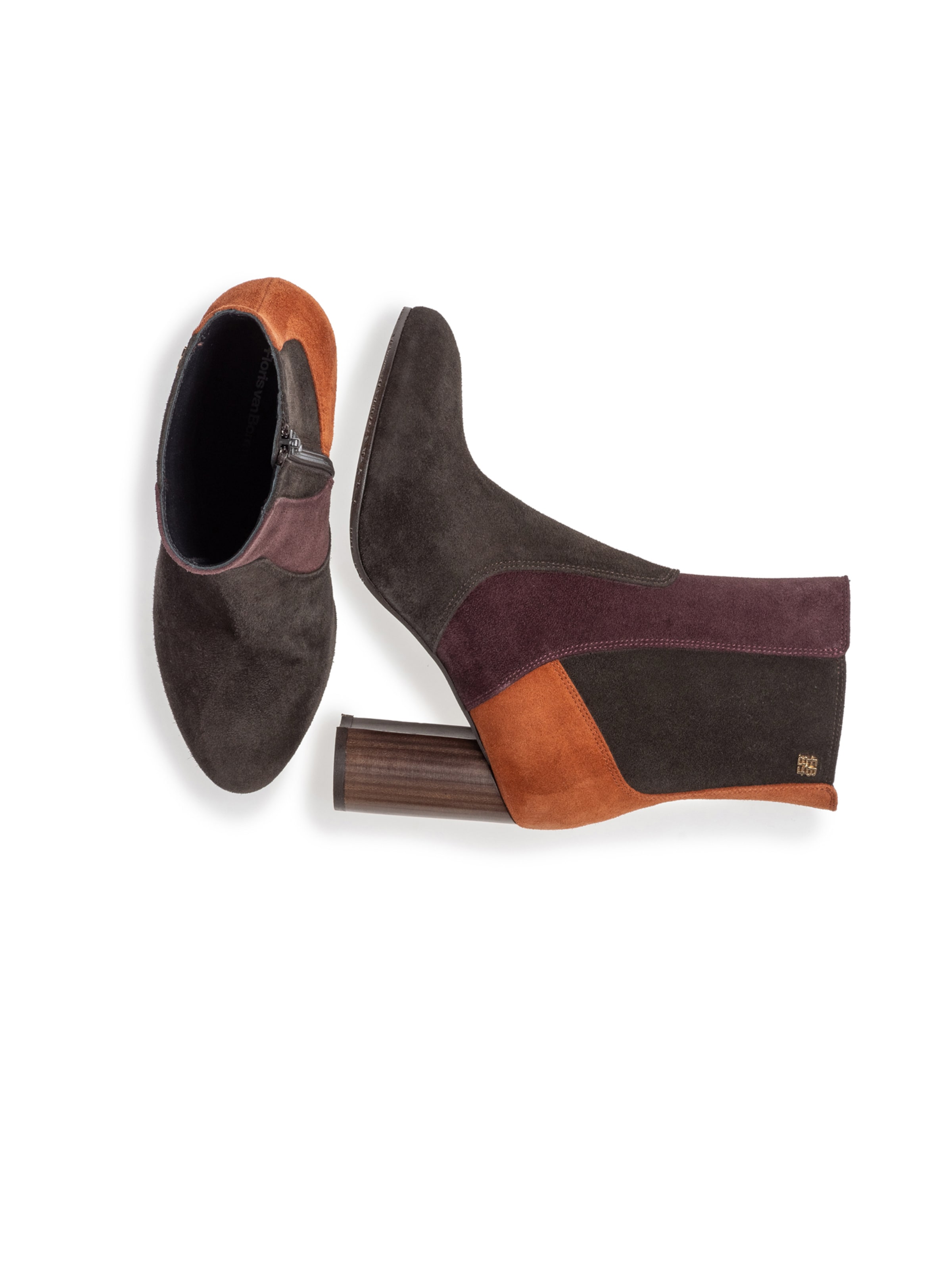 Floris van Bommel Ankle Boots 'Kaci 01' in Brown