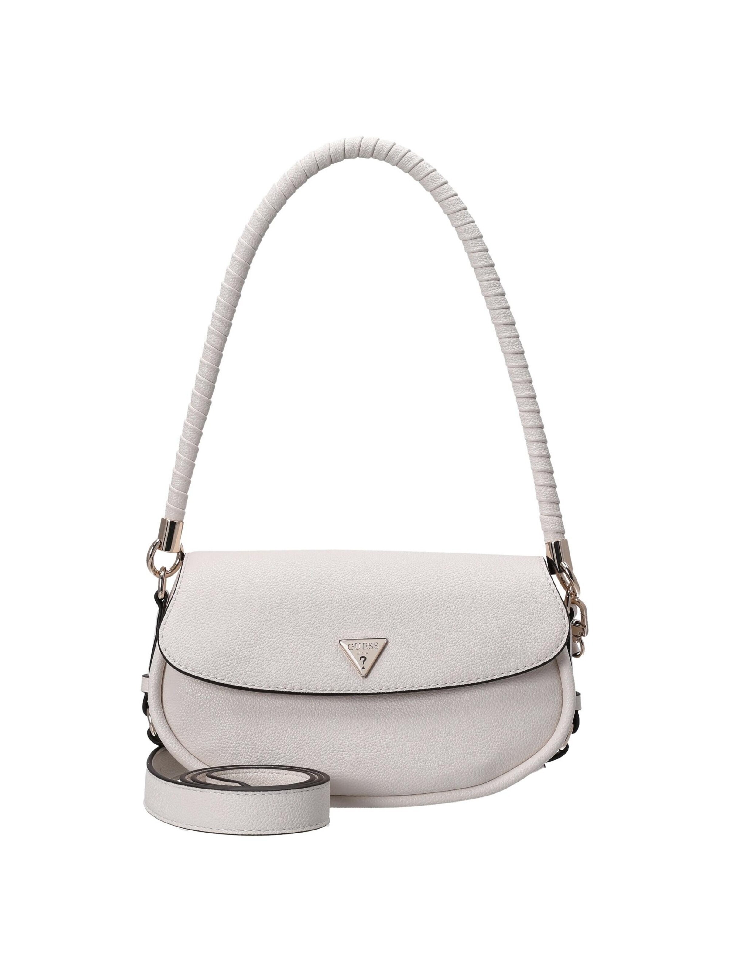 GUESS Originals Umhängetasche 'Danya Flap'‌‌ in Weiß: Vorderseite