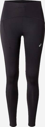 ASICS Pantalon de sport 'Road' en noir / blanc, Vue avec produit