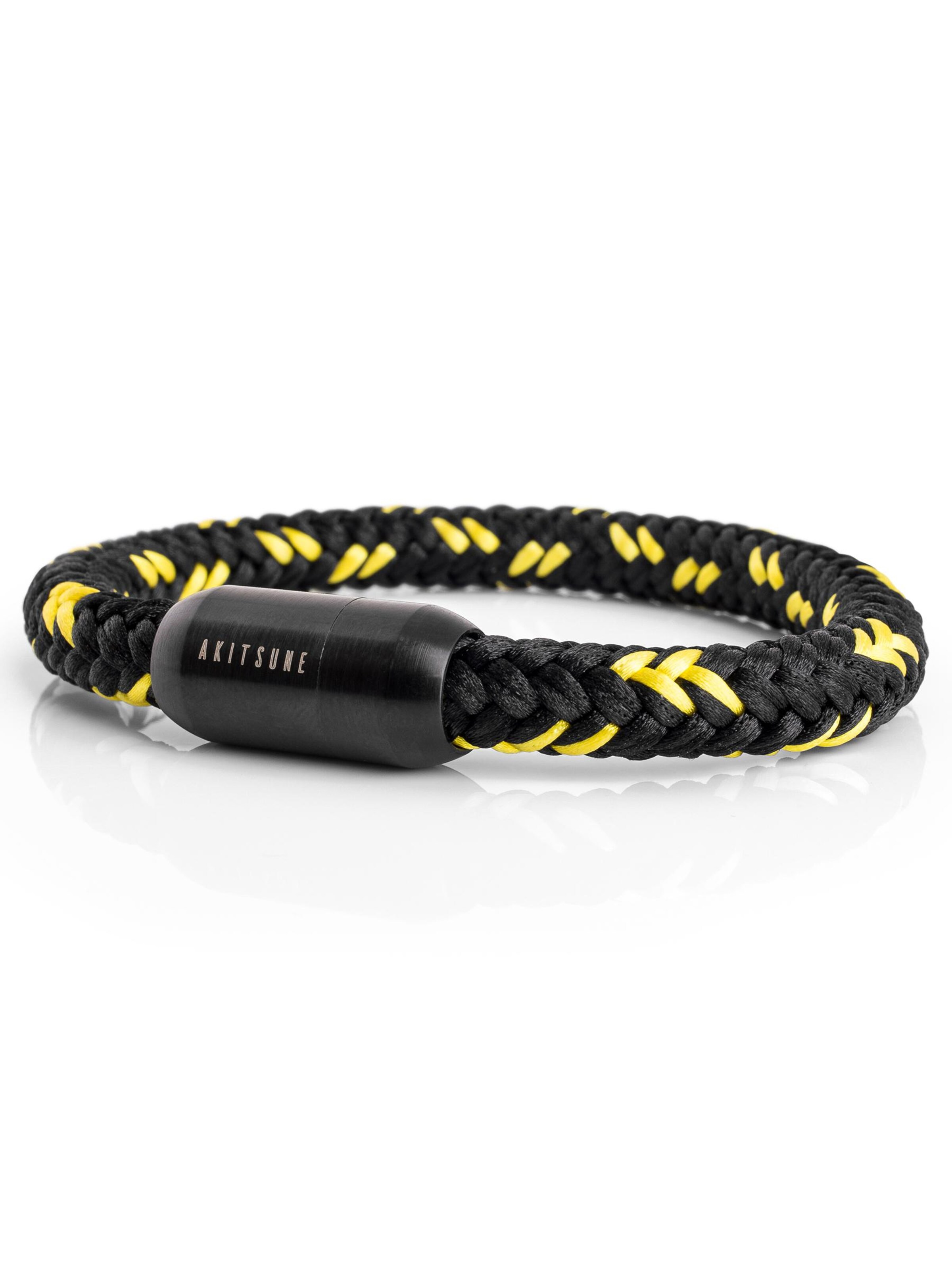 Akitsune Bracelet 'Portus' in Yellow: front