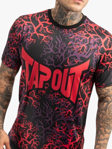 Maglia funzionale 'ROOTSTOCK' di Tapout in rosso