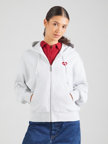 Carhartt WIP Sweatjacka 'Heart II Hartt' i grå