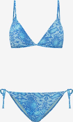 Triangle Bikini 'Romy' Shiwi en bleu : devant