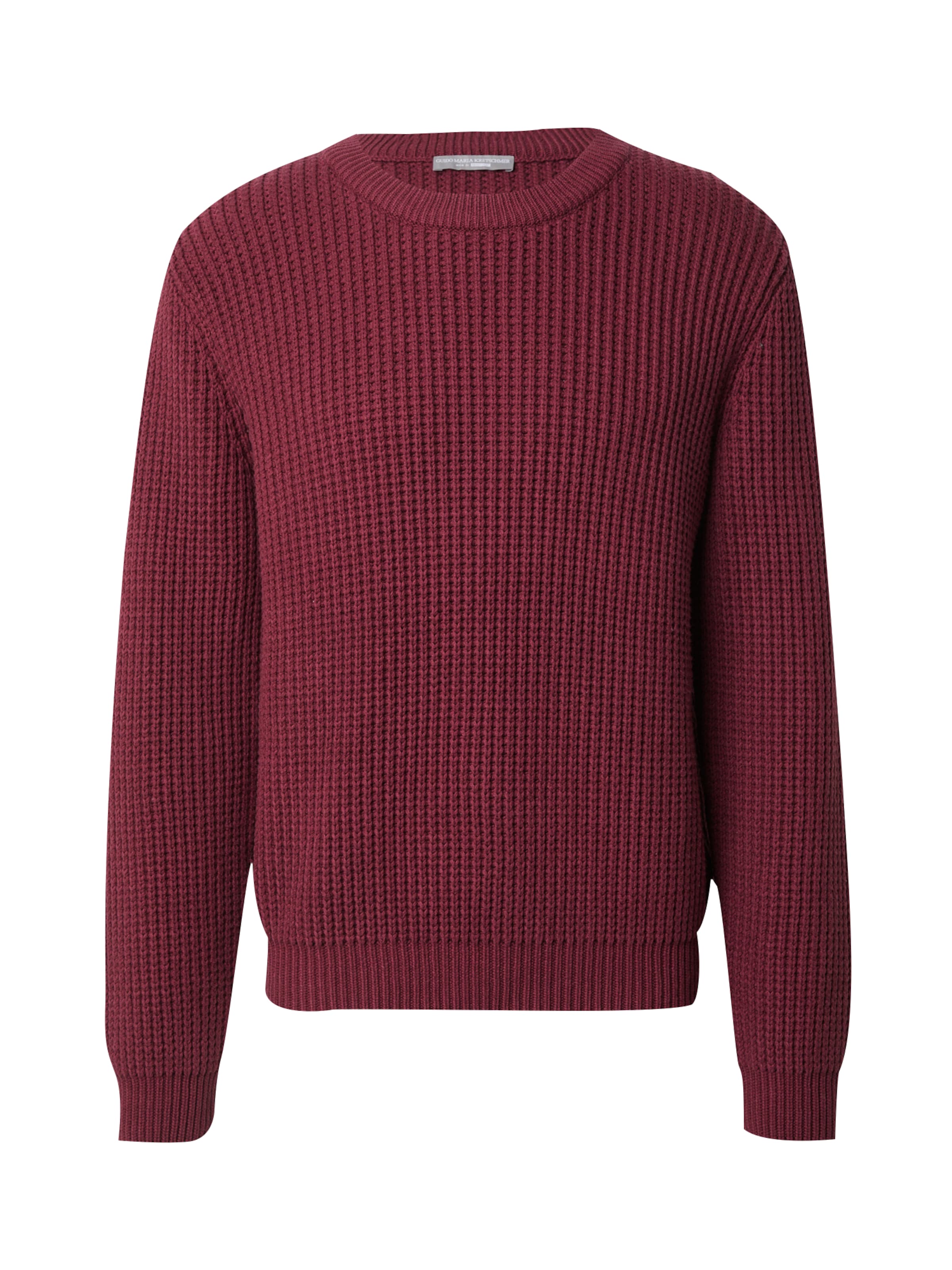 Guido Maria Kretschmer Men Pullover 'Adam' em borgonha, Vista do artigo