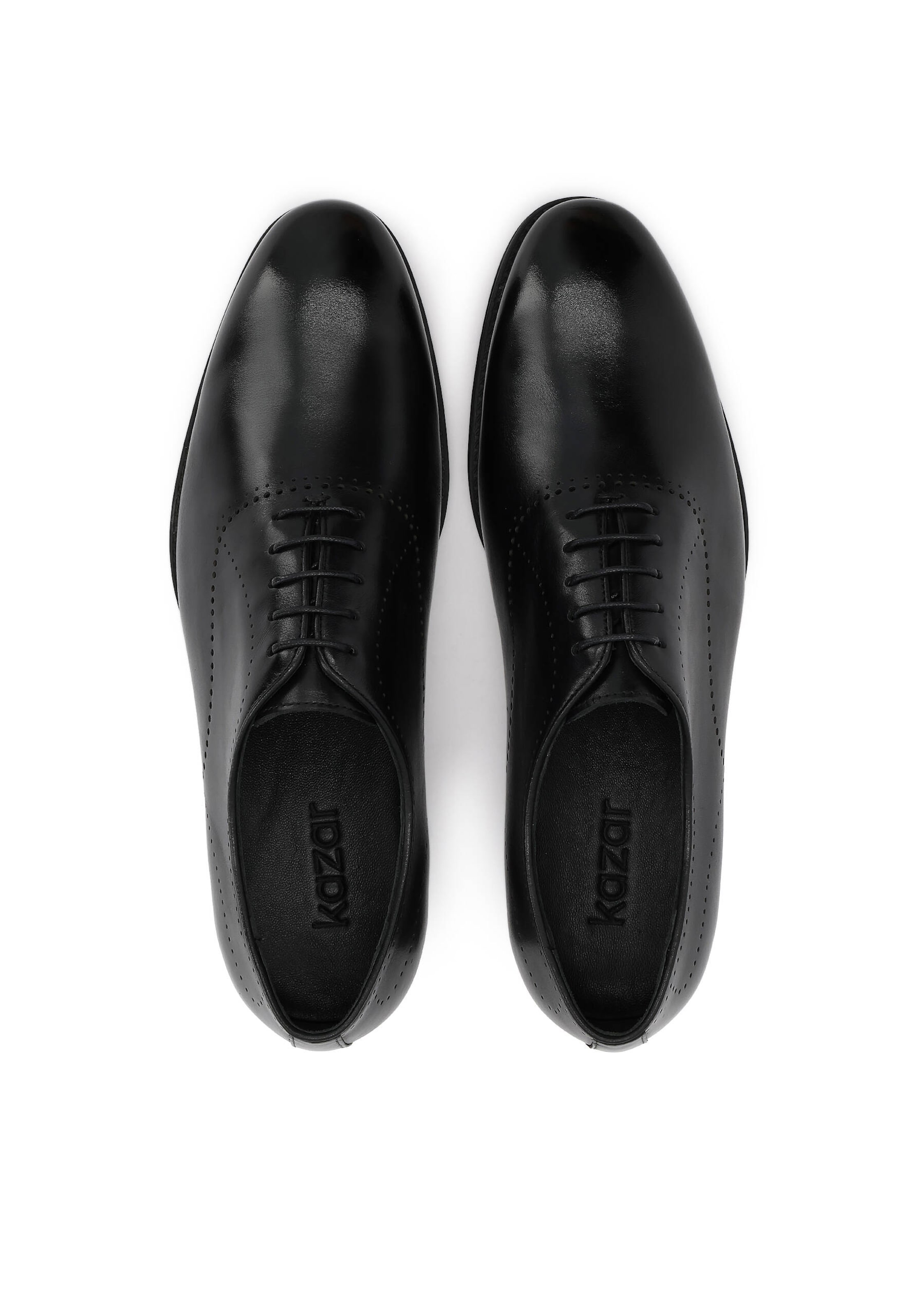 Kazar Δετό παπούτσι σε μαύρο