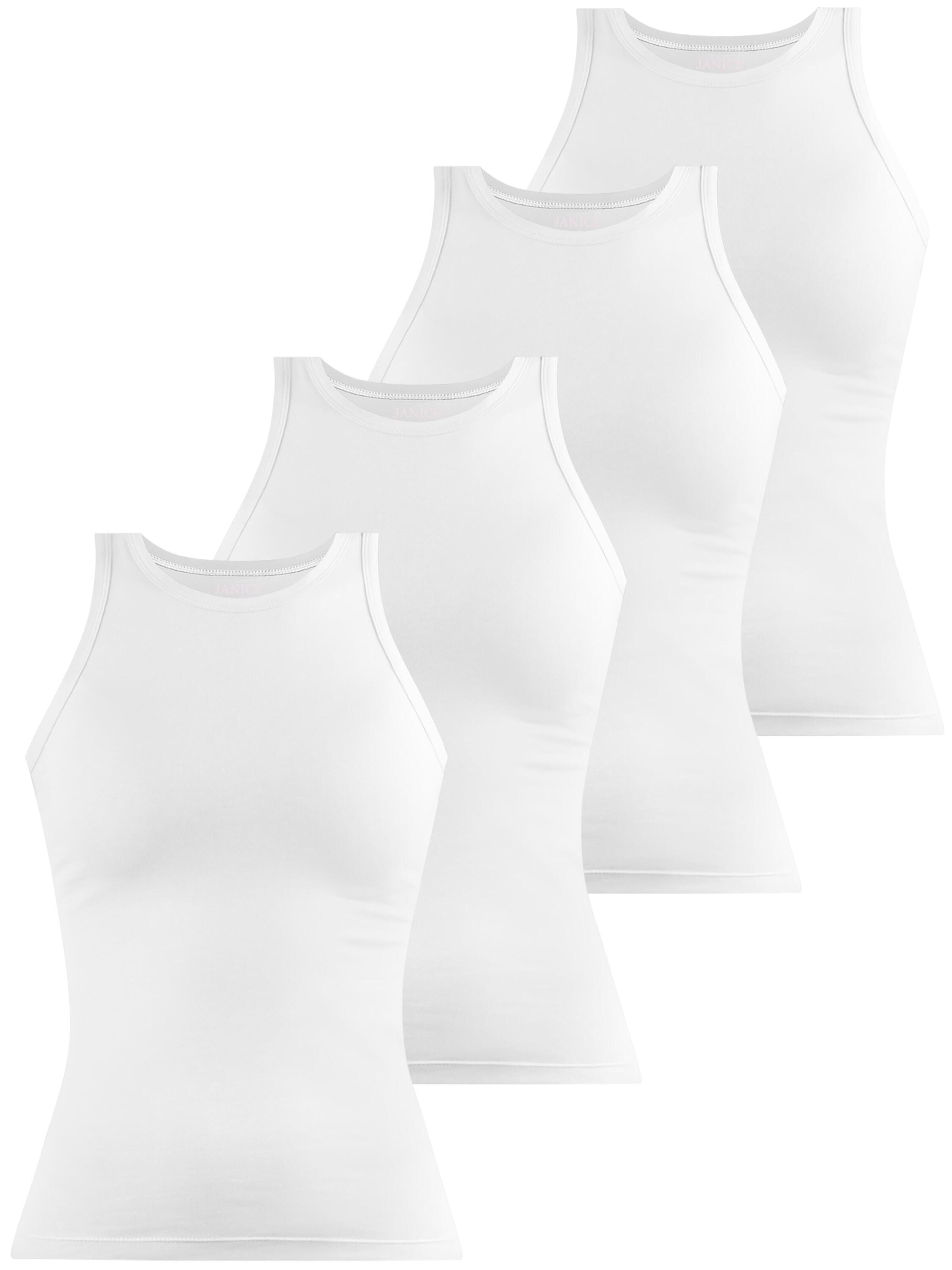 Janice Top 'Nauta' in White: front