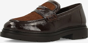 Mocassin MANFIELD en marron : devant