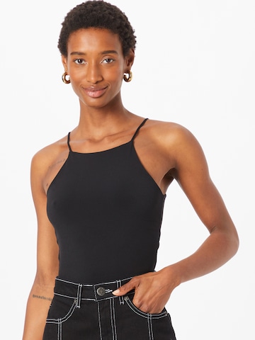 ONLY Shirt body 'HELLE' in Zwart: voorkant