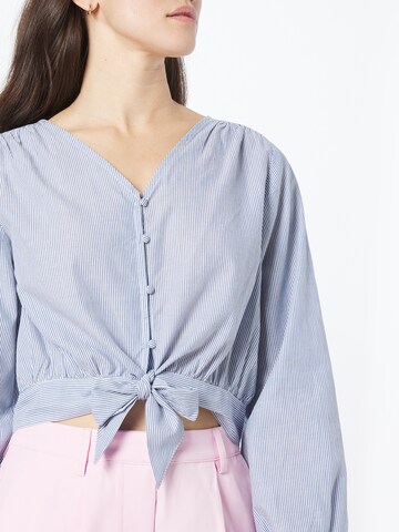 ABOUT YOU Bluse 'Jill' in Blau