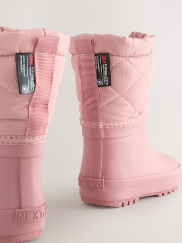 Next Gummistövel i rosa