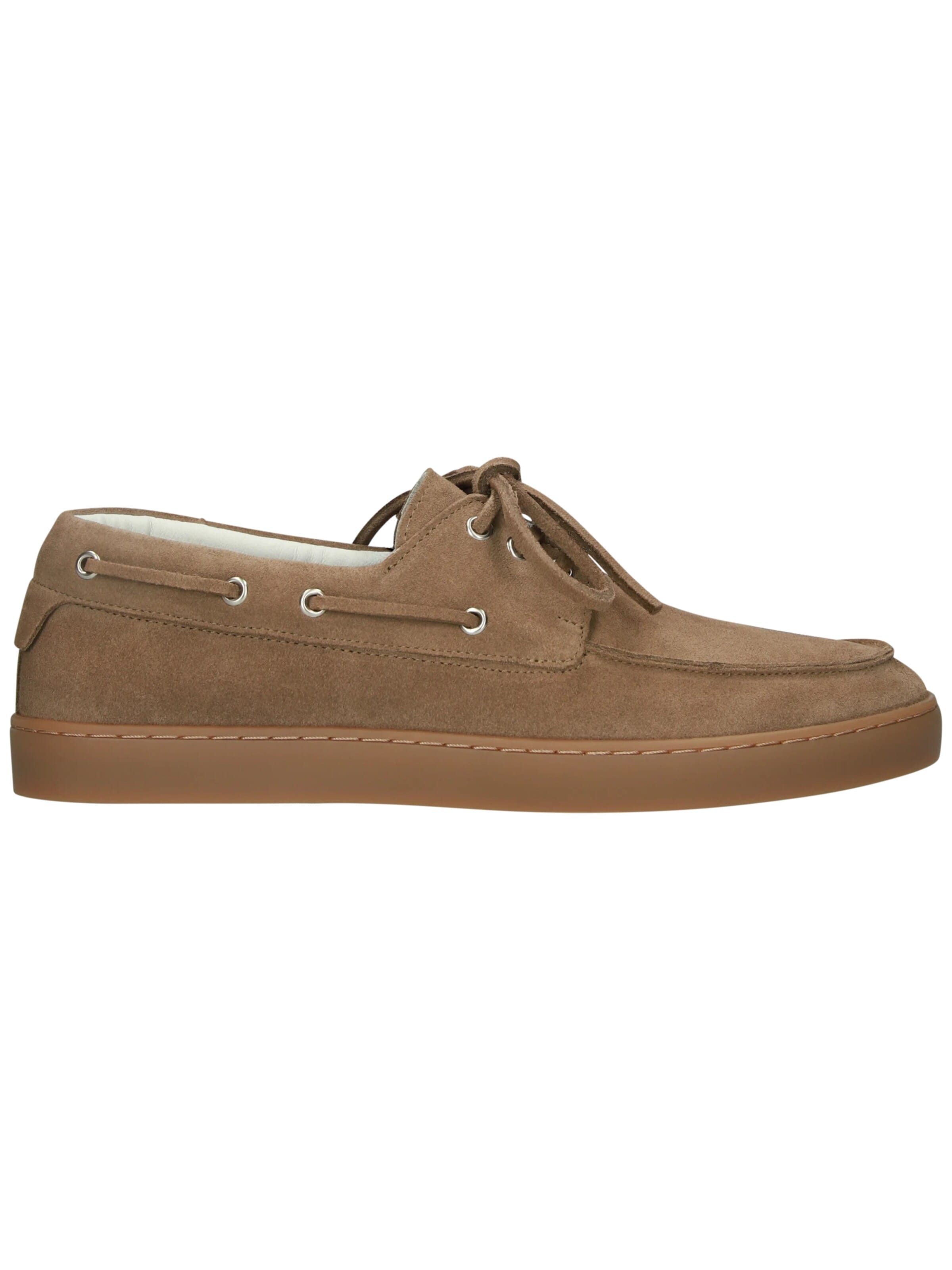 BLACKSTONE Classic Flats in Brown: front