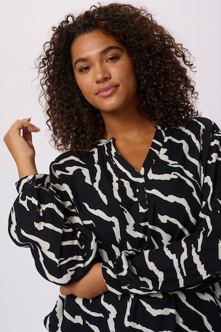 KAFFE CURVE - Blusa 'KCmirta' em preto