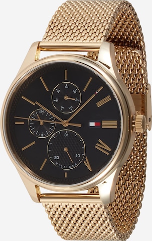 TOMMY HILFIGER Analog Watch in Gold: front