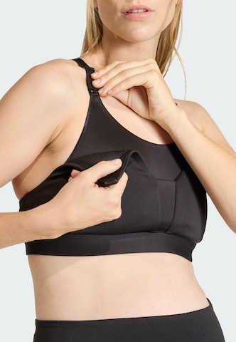 Bustier Soutien-gorge de sport 'Optime Workout' ADIDAS PERFORMANCE en noir
