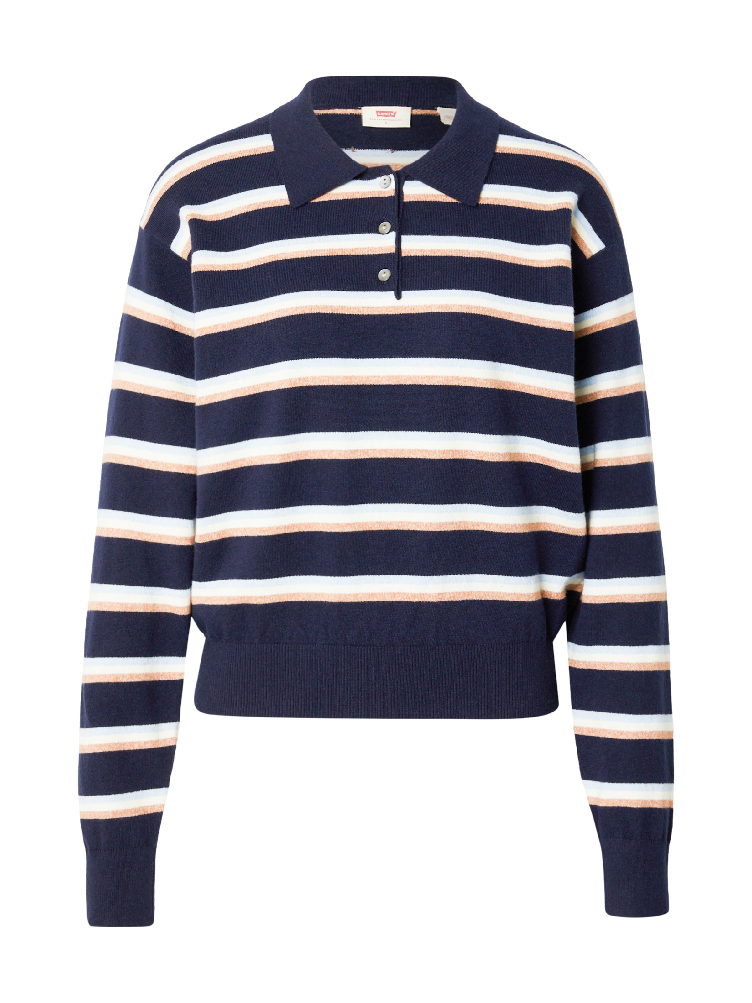 LEVI'S ® Jersey en XS en navy / azul claro / naranja moteado / blanco, Vista del producto