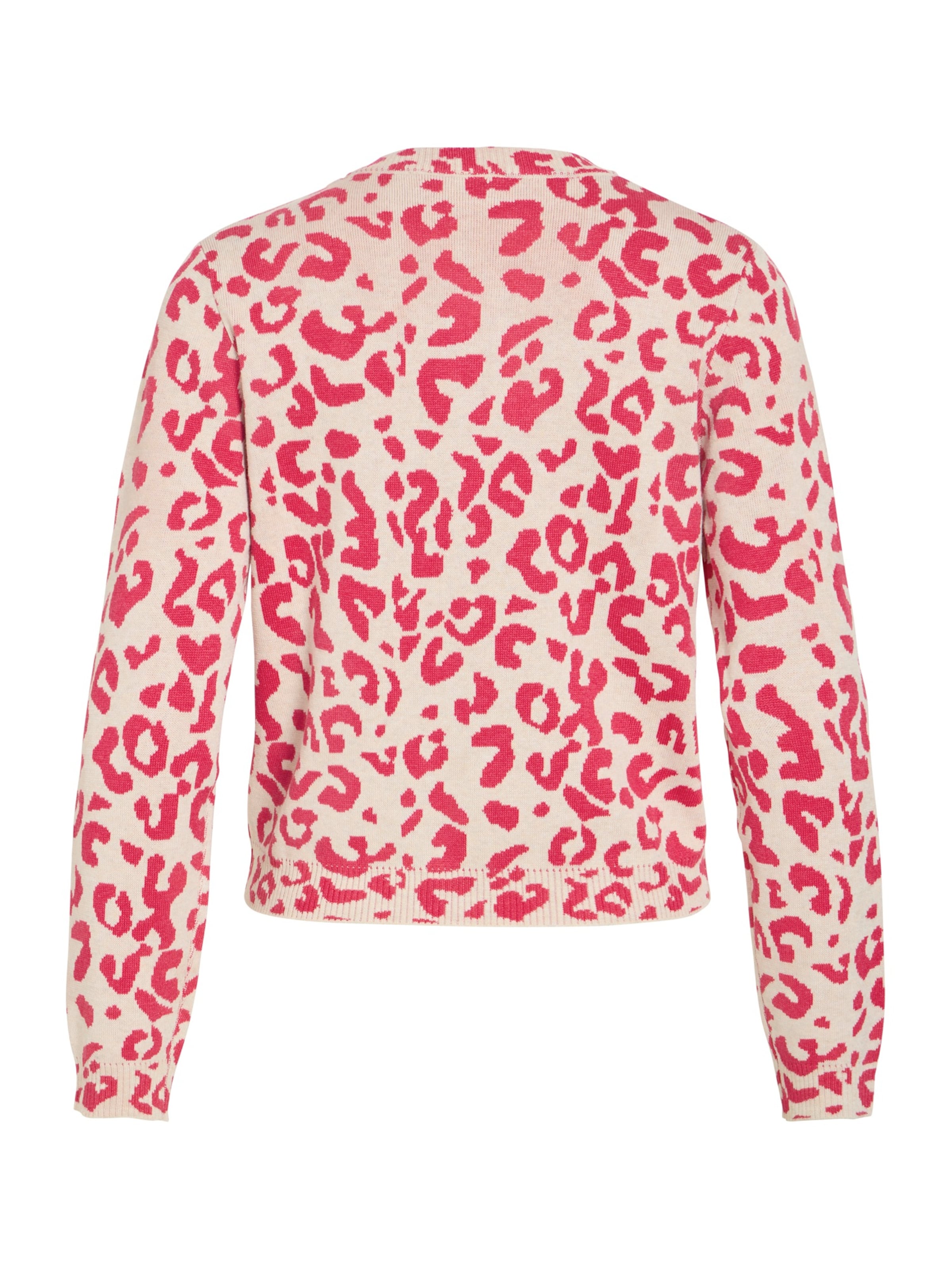 VILA Gebreid vest 'VIMAYAS' in Wit