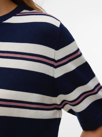 VERO MODA Пуловер 'VMSilje' в синьо