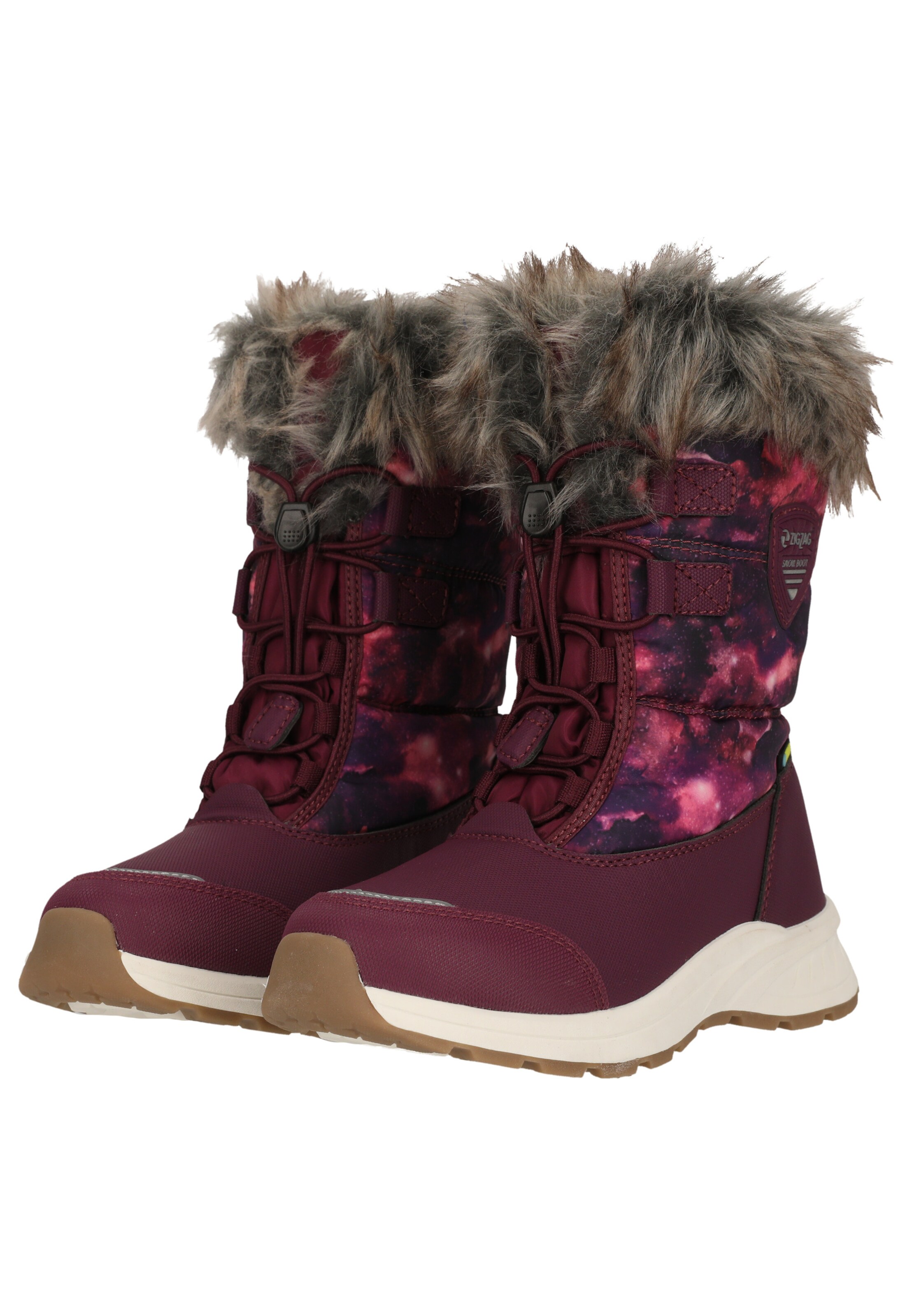 ZigZag Snow boots 'Wesend' in Purple