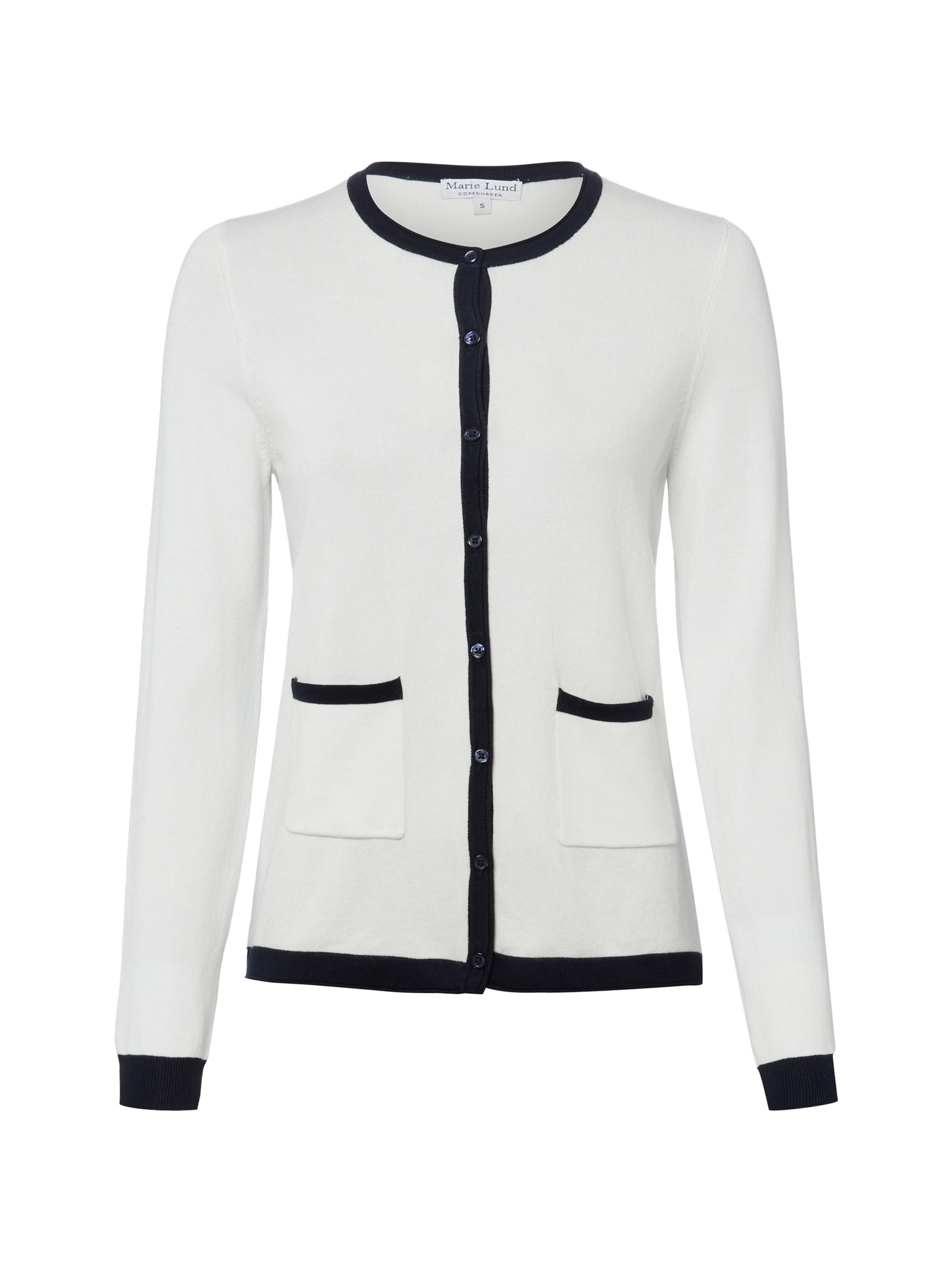 Cardigan Franco Callegari en blanc : devant