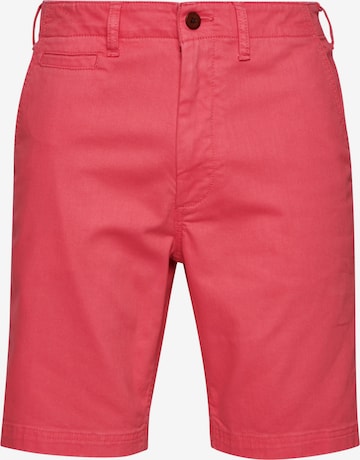 Pantalon chino Superdry en rose : devant