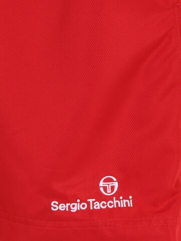 Sergio Tacchini Normalny krój Spodnie 'ROB' w kolorze czerwony