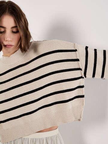 Apricot Sweater in Grey