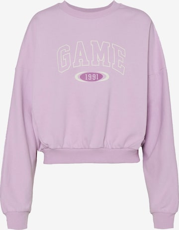 Gina Tricot Sweatshirt 'Eve' in Purple: front
