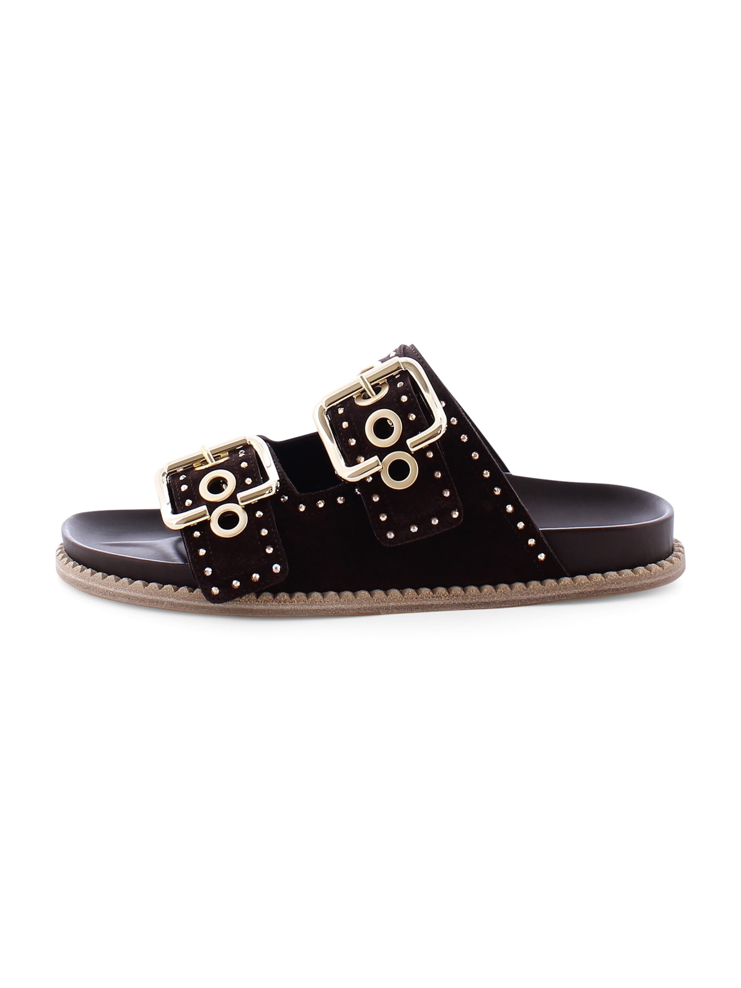 Kennel & Schmenger Muiltjes ' MIMI ' in Bruin: voorkant