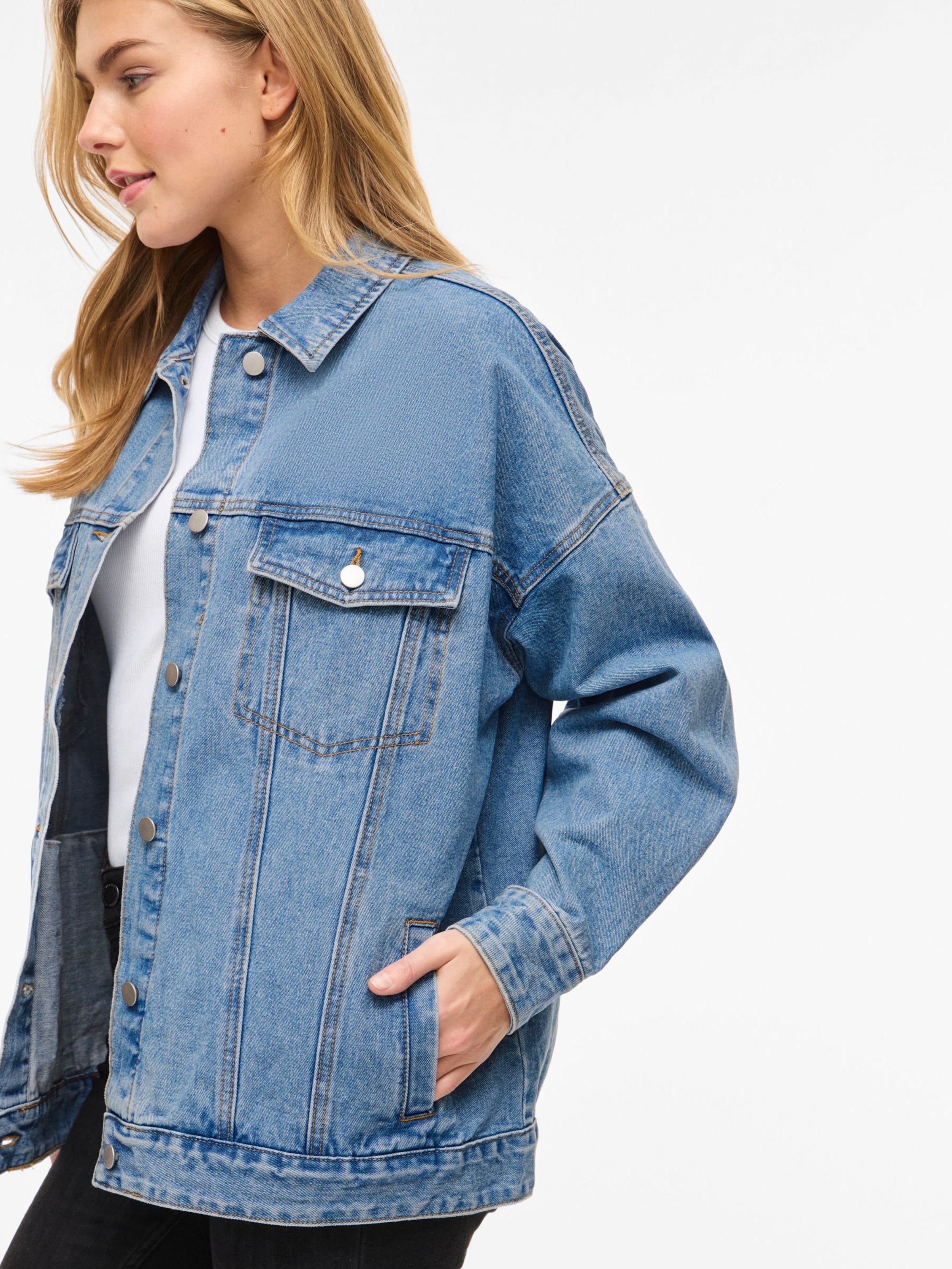 VILA Tussenjas in Blauw