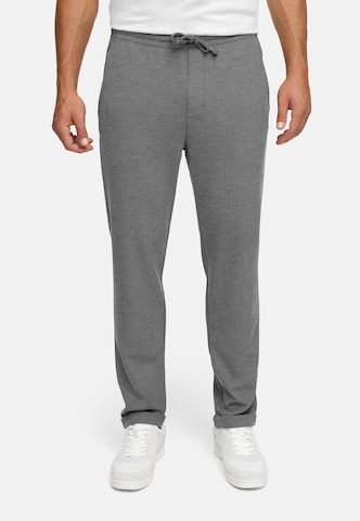 INDICODE JEANS Regular Chino in Grijs: voorkant