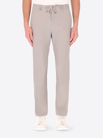 Regular Pantalon chino 'York Active' Distretto12 en gris : devant