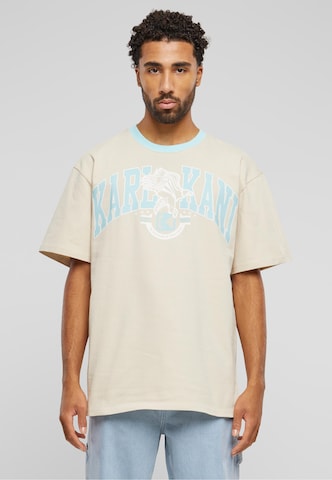 Karl Kani - Camisa em bege: frente