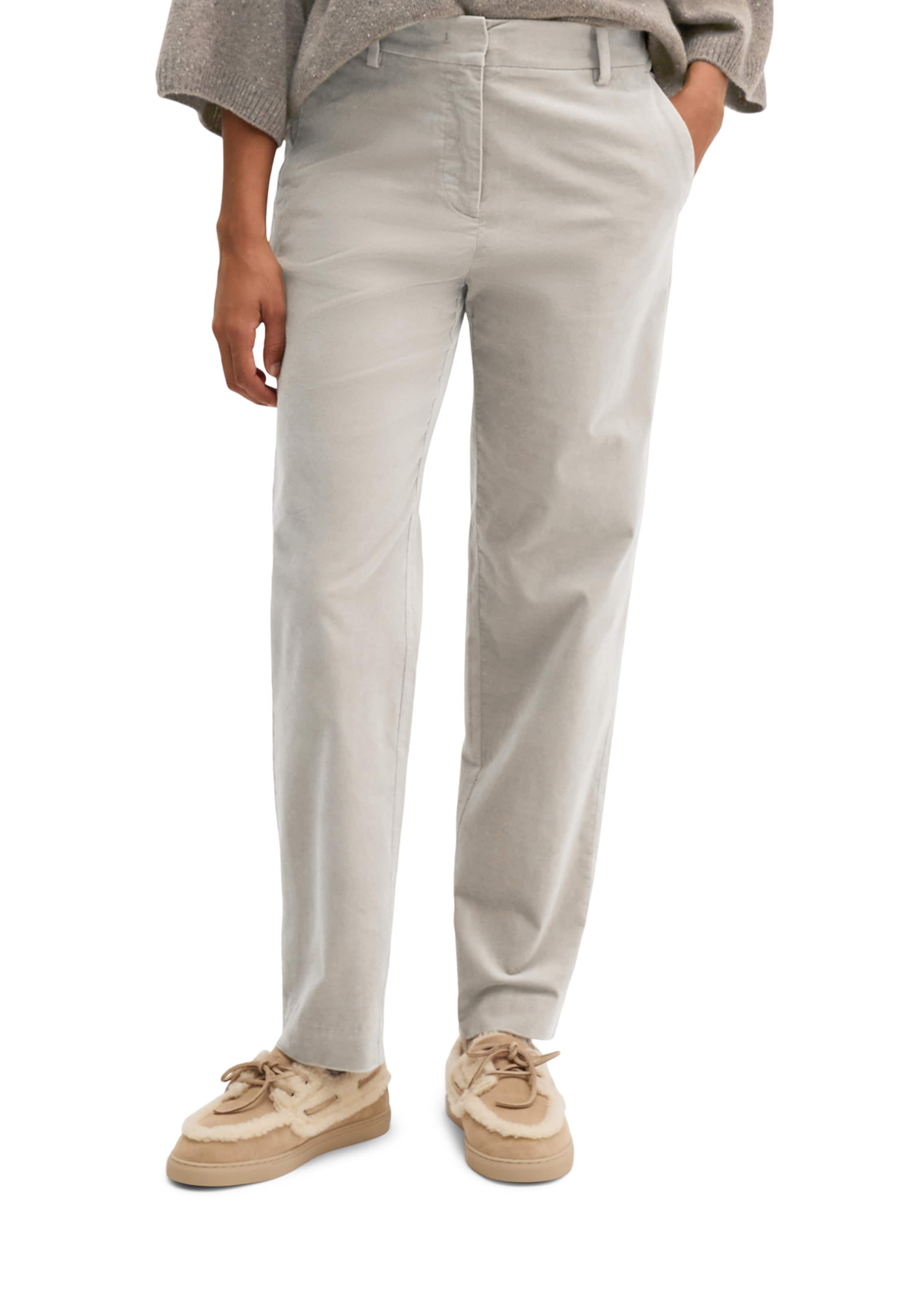 Marc O'Polo Tapered Hose in Grau: Vorderseite
