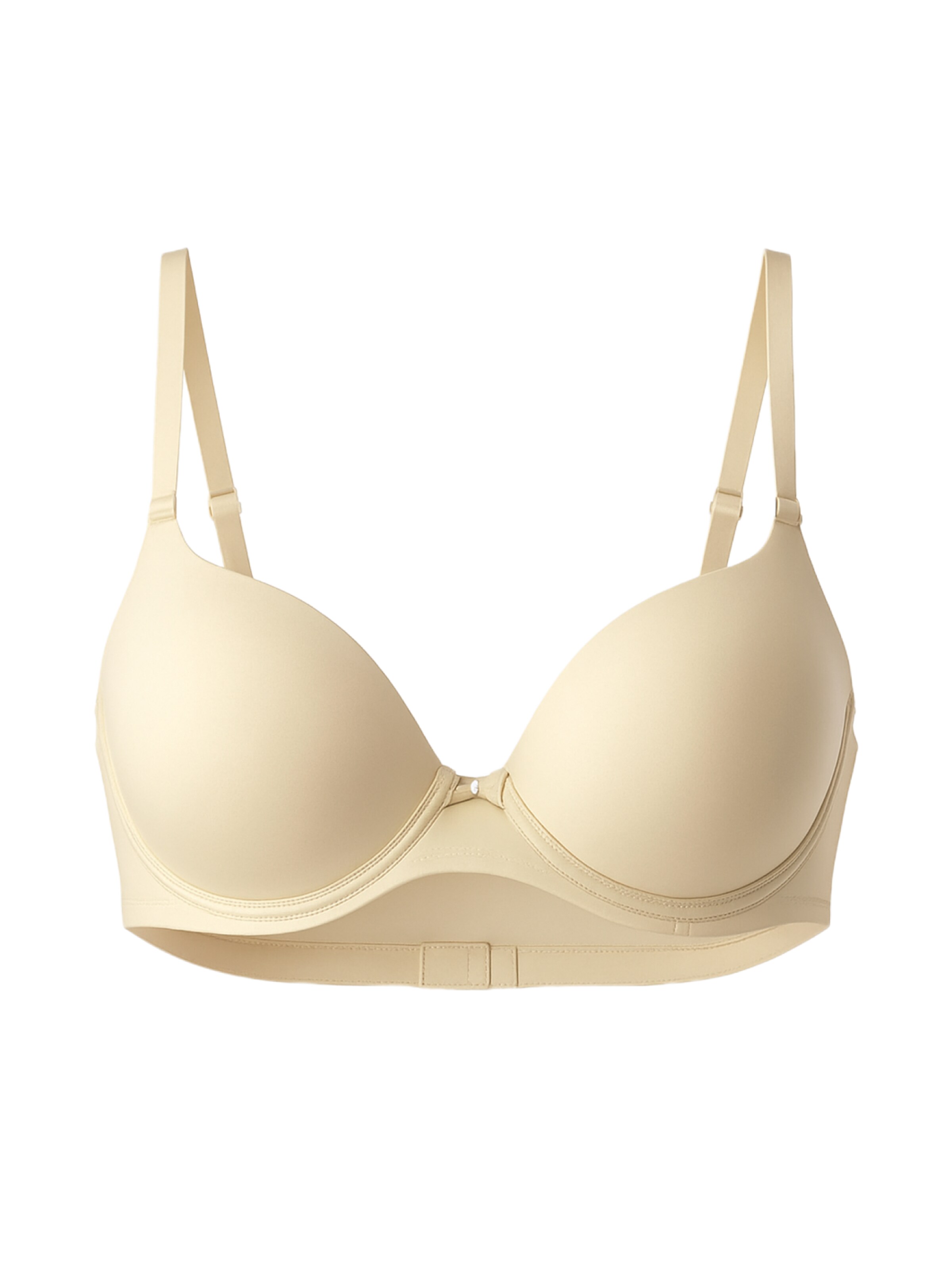 C&City T-shirt BH in Beige: voorkant