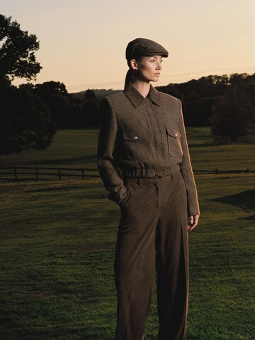 RÆRE by Lorena Rae - Casaco meia-estação em castanho