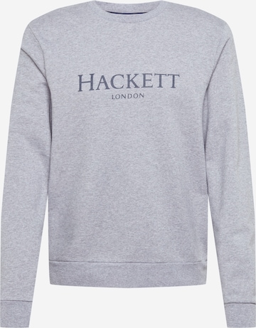 Hackett London Sweatshirt in Grijs: voorkant