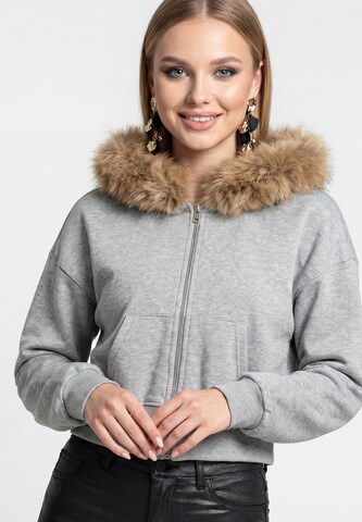 faina - Sudadera en gris