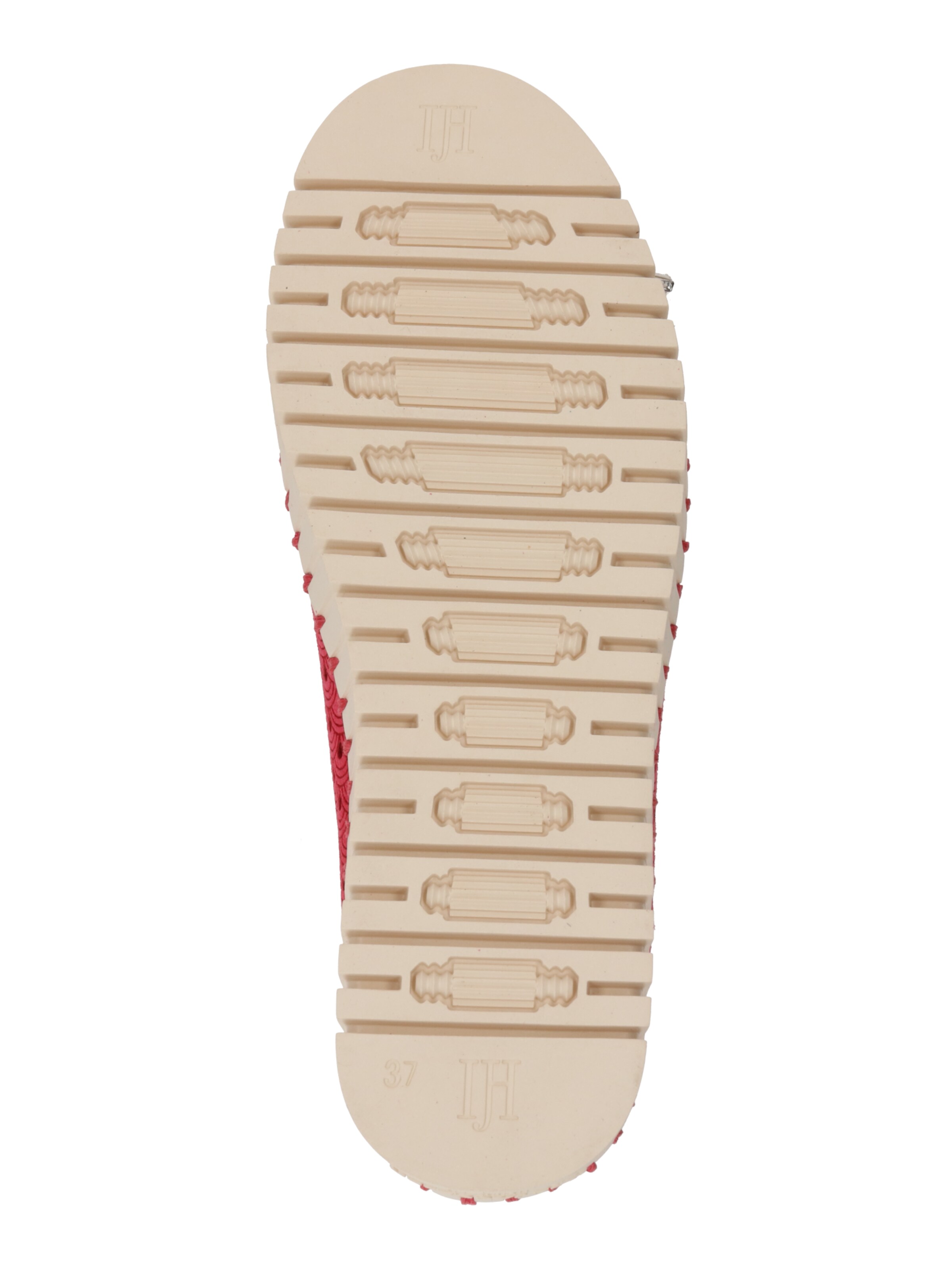 ILSE JACOBSEN Trampki slip on 'Tulip' w kolorze czerwony